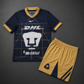 Set Deportivo Fan Azul Marino y Dorado
