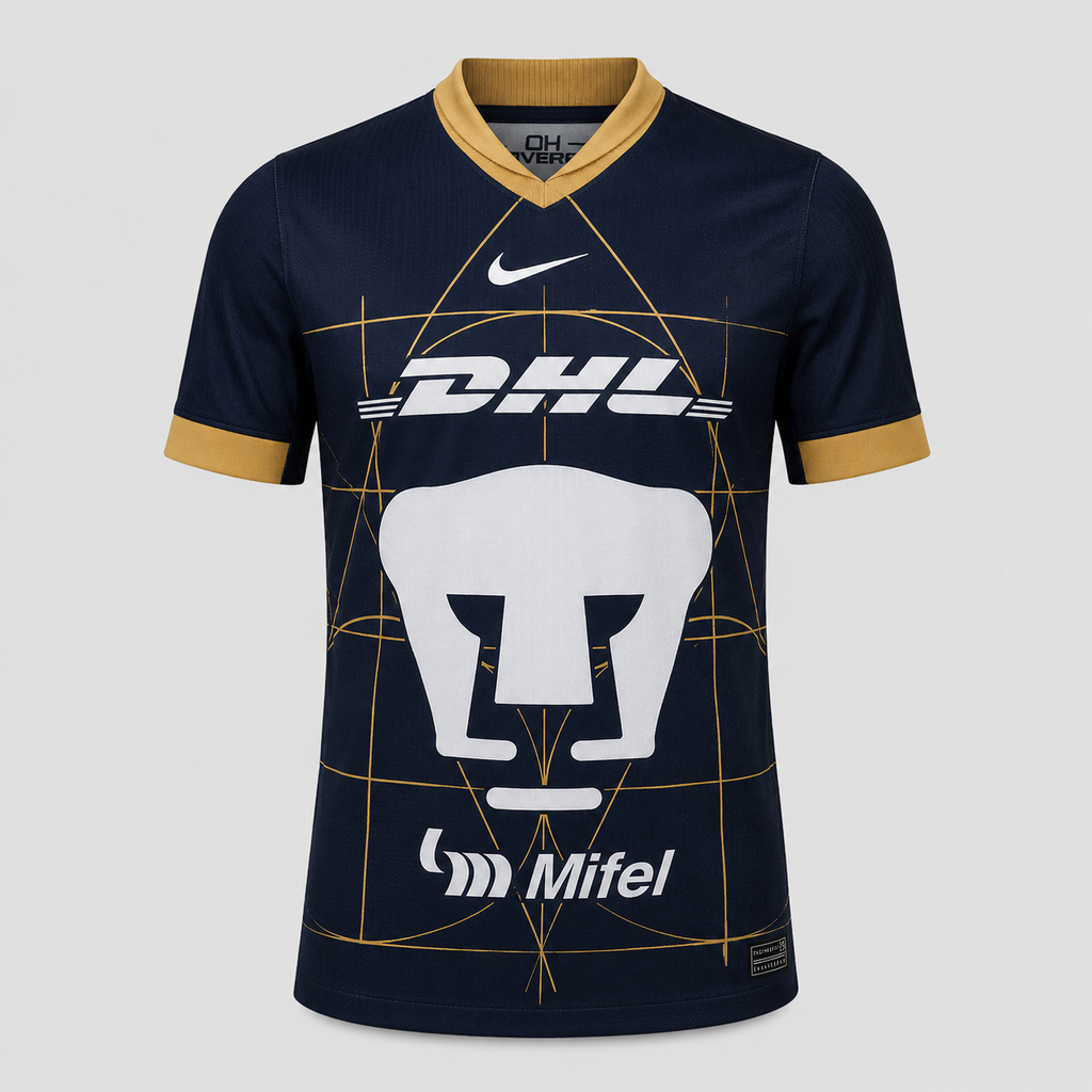Set Deportivo Fan Azul Marino y Dorado