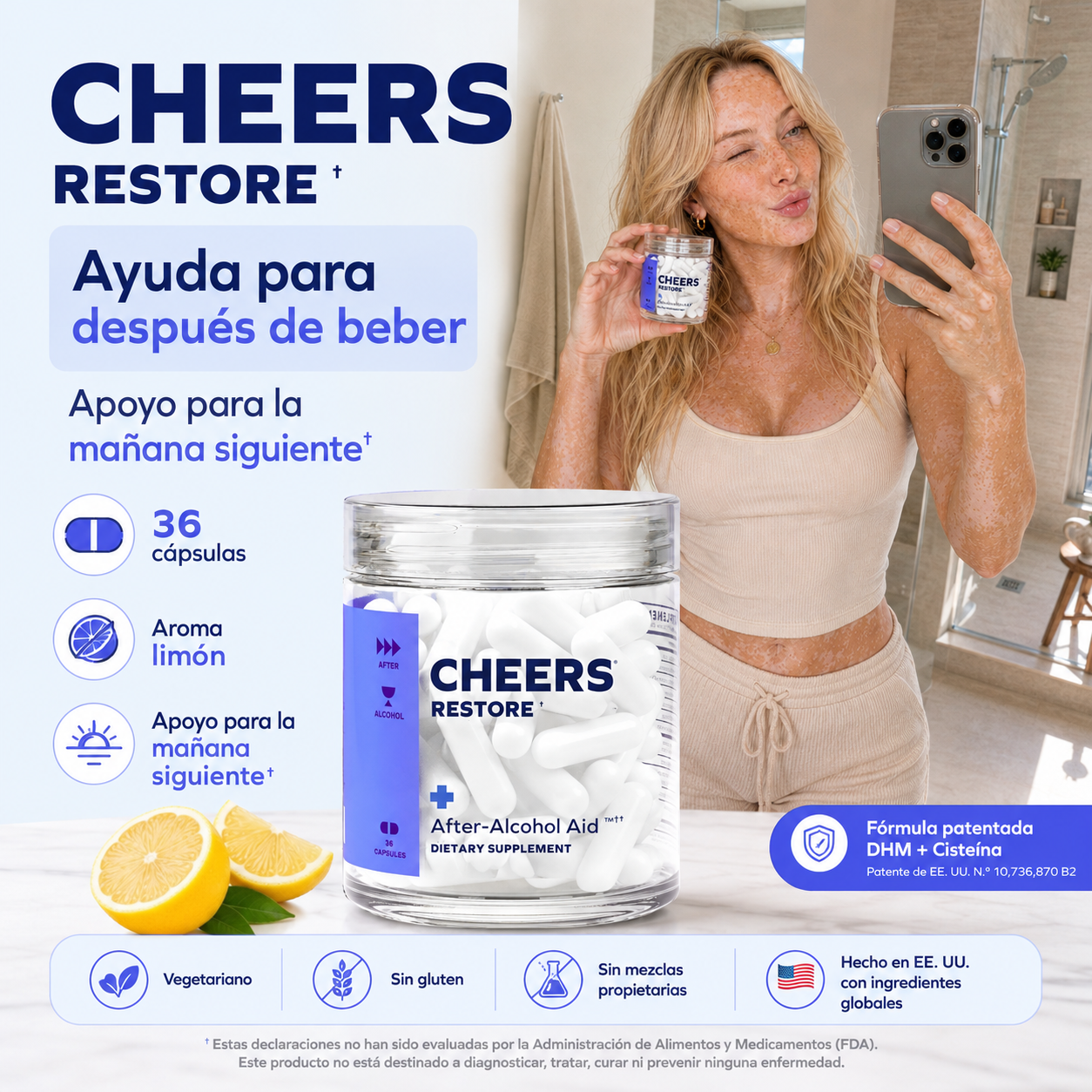 Cheers Restore Anticruda 36 Capsulas - foto 1