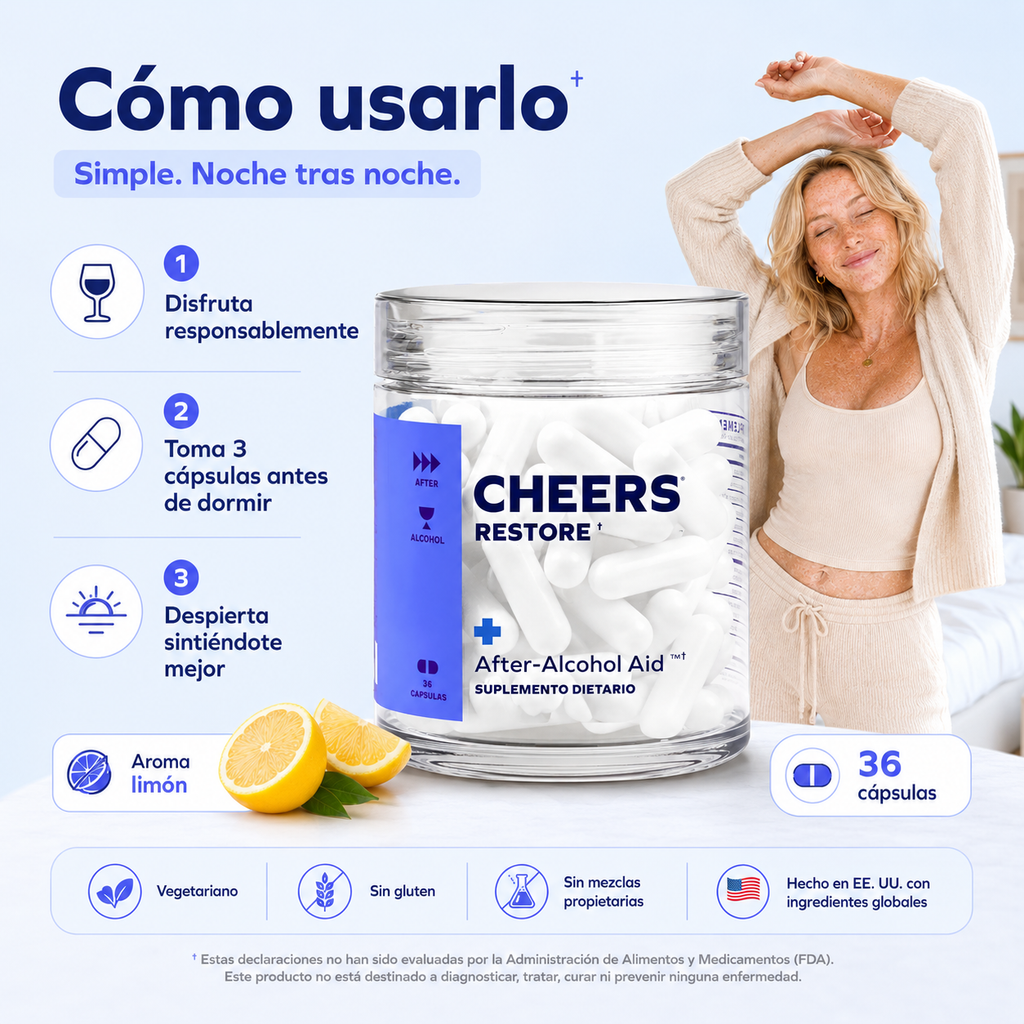Cheers Restore Anticruda 36 Capsulas - foto 3