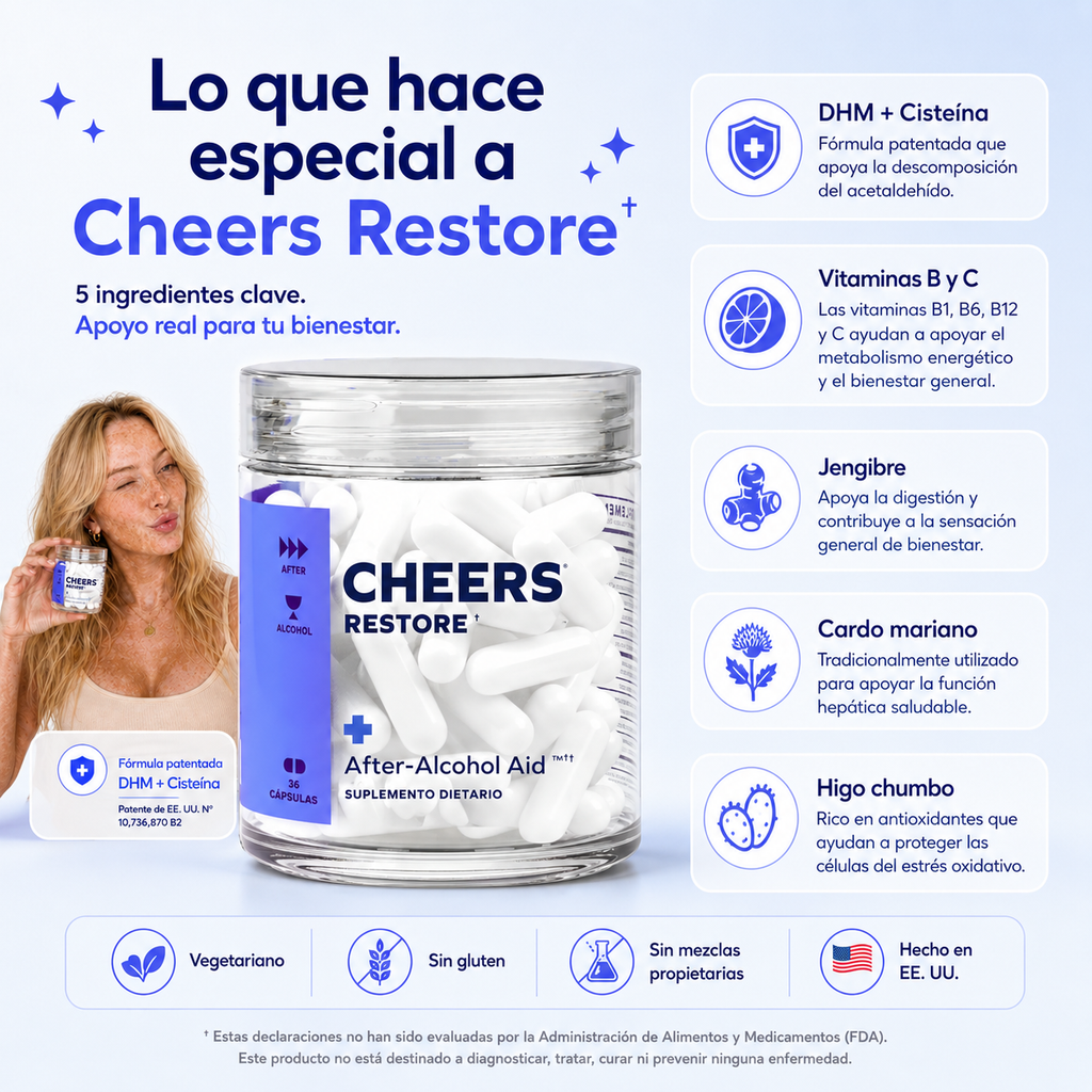 Cheers Restore Anticruda 36 Capsulas - foto 4