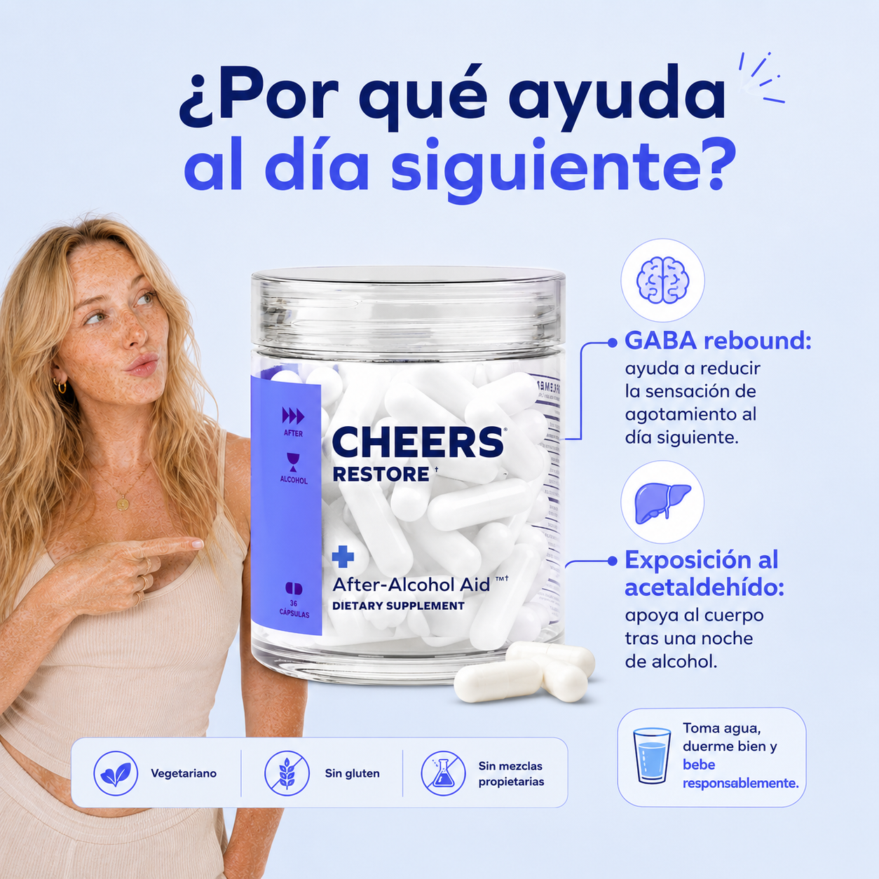 Cheers Restore Anticruda 36 Capsulas - foto 6