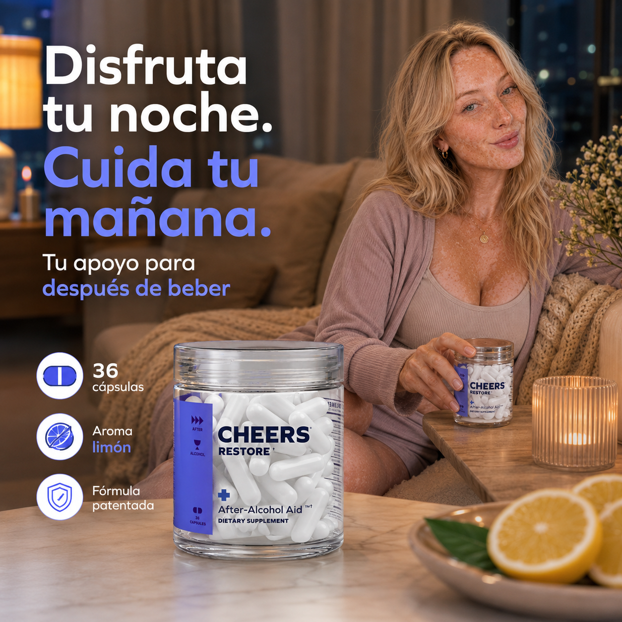 Cheers Restore Anticruda 36 Capsulas - foto 7