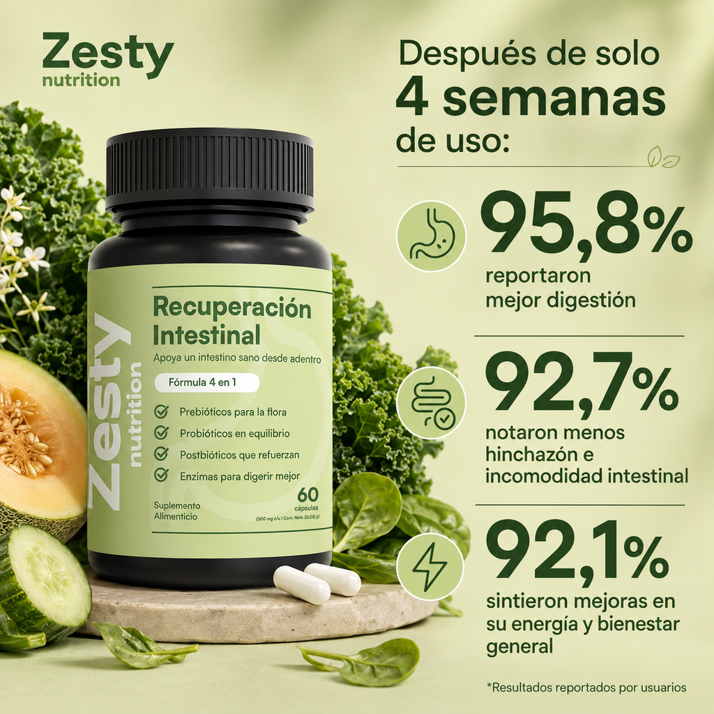 Zesty Balance Intestinal 60 Capsulas - foto 5