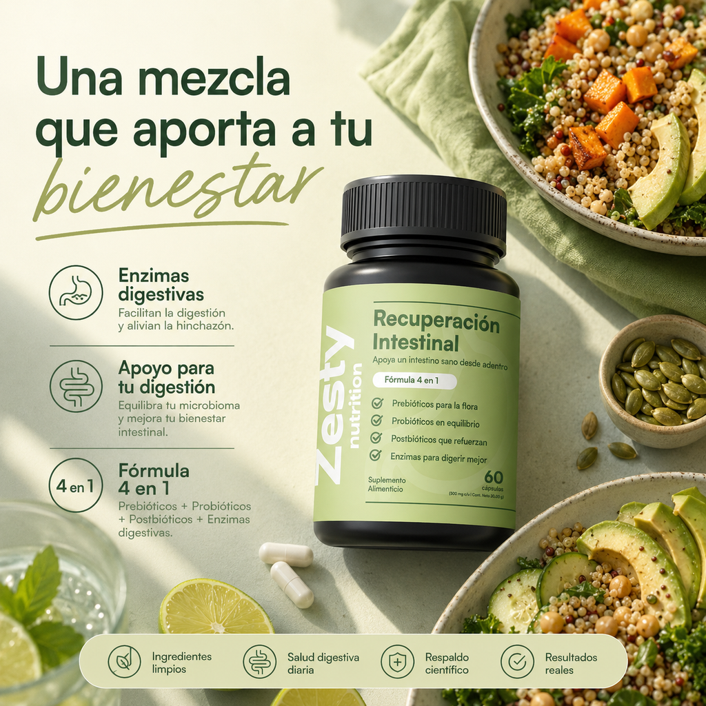 Zesty Balance Intestinal 60 Capsulas - foto 7