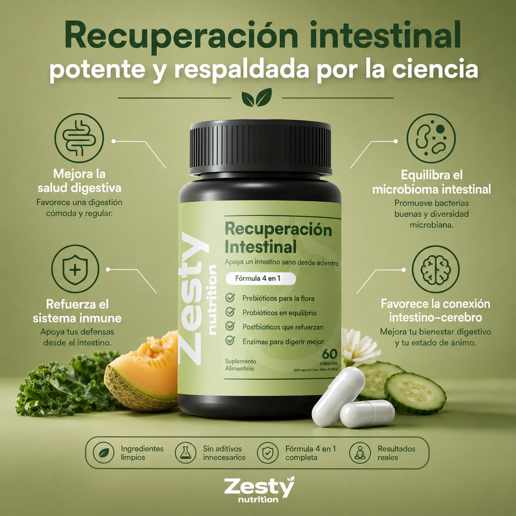 Zesty Balance Intestinal 60 Capsulas - foto 8