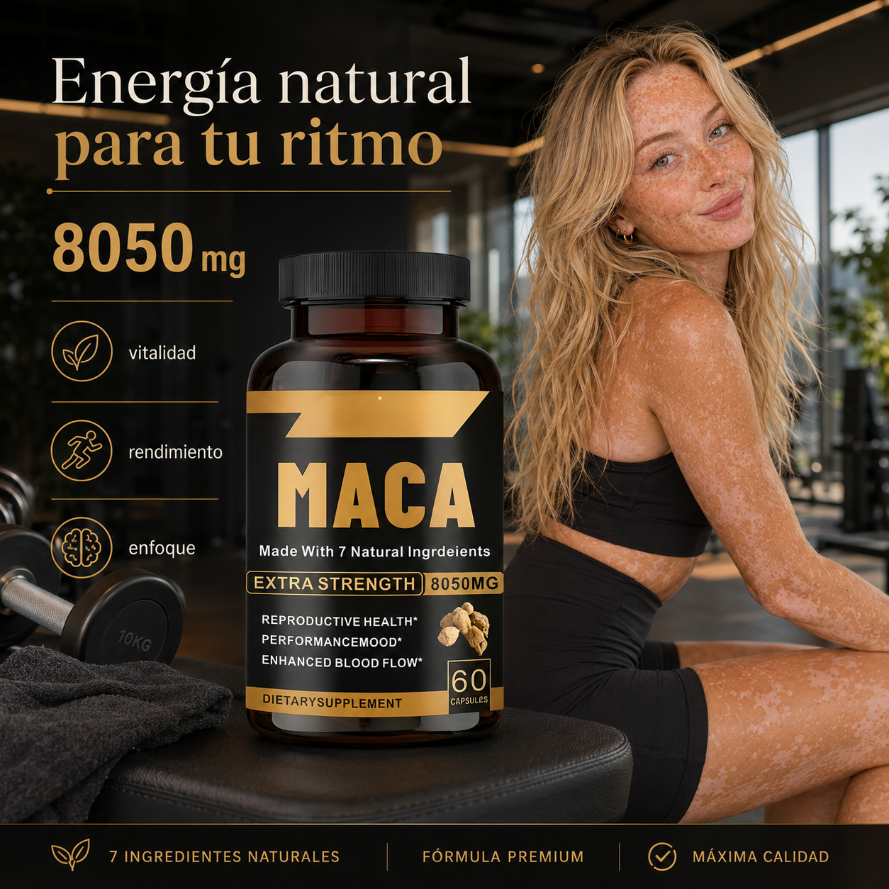 Maca Negra Extra Strength 60 Capsulas - foto 5