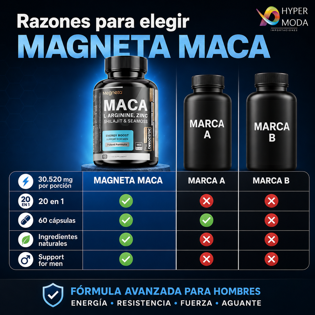Megneta Maca Hombre 60 Capsulas - foto 4