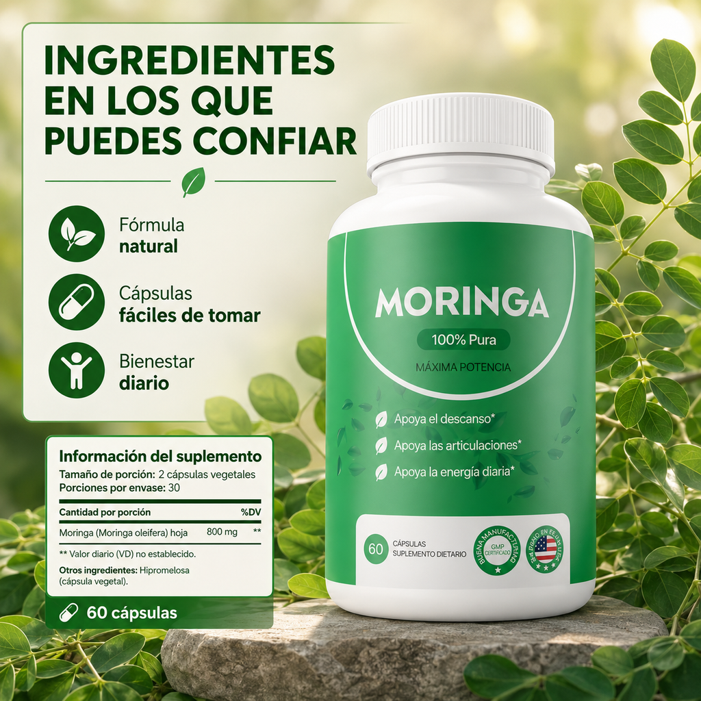Moringa Natural Balance 60 Capsulas - foto 7